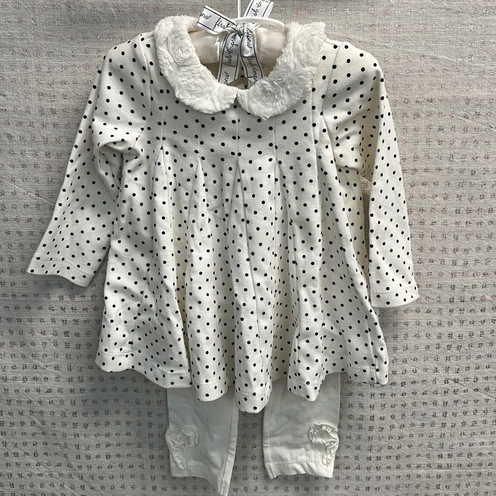 NWT POLKA DOT BABY OUTFIT